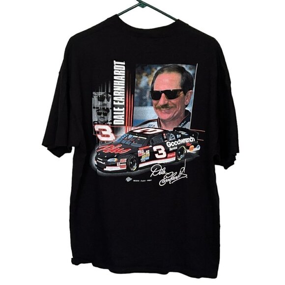 Dale Earnhardt #3 Winners Circle Nascar Vintage Size XL Black T-Shirt #G1539 - Picture 1 of 3